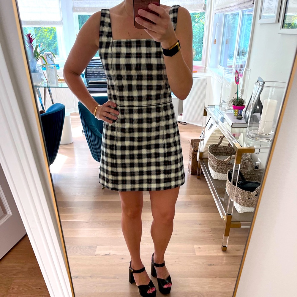 Alice and Olivia plaid dress